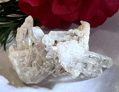 自然の美☆本水晶クリスタル☆114x95x68mm☆クラスター 原石☆天然石
