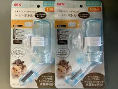 GEX ハーモニーボトル 100mL 2個セット 小動物用給水器 ハムスター フクロモモンガ ケージ取付のサムネイル