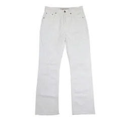 良品 GOLDEN GOOSE ゴールデングース ユーズドホワイト ダメージ加工 デニム パンツ ジーンズ Gパン 26 白 GG20-2021-537-1 レディース 古着 中古 USEDのサムネイル