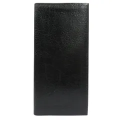 Pierre Cardin ピエールカルダン レザー 長財布 二つ折り 札入れ 黒 ブラック メンズ レディース 古着 中古 USEDのサムネイル