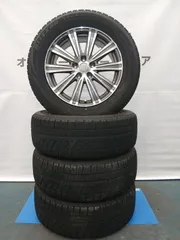 ★中古スタッドレスホイールセット スマック1770+38 5H114 ブリヂストンスタッドレスVRX 225/60R17 アルファードで使用 オク126のサムネイル