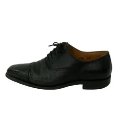 SCOTCH GRAIN(スコッチグレイン) シューズ 24 メンズ - 黒 HIROKAWA/パンチング レザーのサムネイル