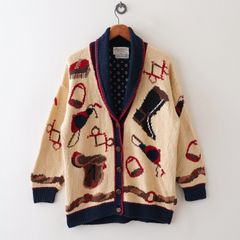 美品】ダンヒル ニット セーター カシミヤ100% ケーブル編み 現行 L