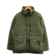【中古】NANGA タキビダウンジャケット サイズM カーキ ナンガ[17]のサムネイル