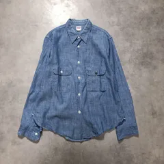 GQ6141◇BIG YANK L’ECHOPPE別注 シャンブレーシャツ◇インディゴ系 レショップ ビッグヤンクのサムネイル