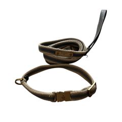 ky399 GUCCI DOG 首輪とリード セット 黒 ブラック レザー - メルカリ