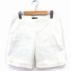 ミッシュマッシュ MISCH MASCH パンツ ショート ロールアップ コットン 綿 38 ホワイト 白 /FT25のサムネイル