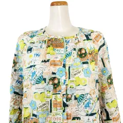 鴨居羊子パジャマ　新品未使用‼️TUNIC　7分袖パジャマ　80ローンサッカー・レモネードGirl　26088　日本製　オレンジ色のサムネイル