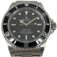 ♪ ROLEX ロレックス サブマリーナ 14060M G番 ノンデイトノンデイト メンズ 腕時計 SS ブラック文字盤 自動巻き Submariner 黒文字盤 のサムネイル