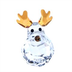 スワロフスキー置き物 スワロフスキー SWAROVSKI ロッキング トナカイ オブジェ 置物 1096034