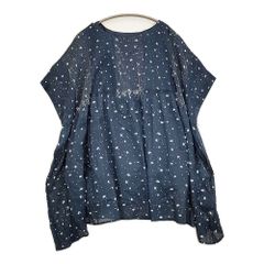 25SS/未使用近】マーブルシュッド 灯台 ストリングシャツ ブルー F