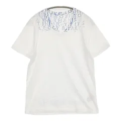 Maison Martin Margiela エイズT サイズS チュニジア製 半袖Ｔシャツ カットソー ホワイト Lブルー ユニセックス メゾンマルタンマルジェラ【中古】6-0403S♪のサムネイル