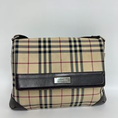希少 美品 BURBERRY ノバチェック ショルダーバッグ バーバリー - メルカリ