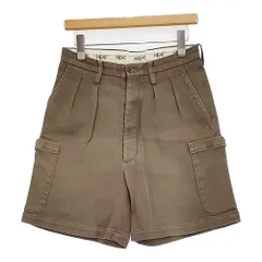NEAT コットンピケカーゴショーツ サイズS ショートパンツ ハーフパンツ ショーツ カーキ メンズ ニート【中古】6-0501S♪のサムネイル
