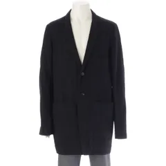 リックオウエンス 21AW LIDO JACKET コットン ウール 背面ベルト ナローラペル オーバーサイズ テーラードジャケット アウター RU02A5723-WCF ブラック 50【中古】のサムネイル