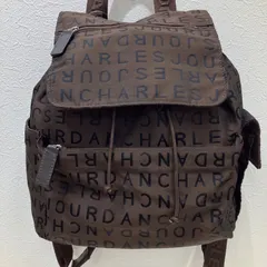5837　CHARLES JOURDAN　シャルルジョルダン　リュックサック　リュック　バックパック　ブラウン　レディース　軽量　ポケット多数のサムネイル