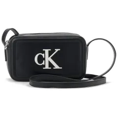 カルバンクライン ジーンズ CALVIN KLEIN JEANS ショルダーバッグ レディース ブラック LV04F3220G 3L2 BOLD CK CAMERA BAGのサムネイル