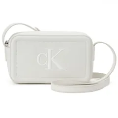 カルバンクライン ジーンズ CALVIN KLEIN JEANS ショルダーバッグ レディース ホワイト LV04F3220G 4LX BOLD CK CAMERA BAGのサムネイル