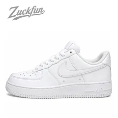 人気 定番 NIKE AIR FORCE 1 07 LOW WHITE エア フォース 1 ロー カット オール ホワイト 白 レディース ナイキ スニーカー 23 cm U10967のサムネイル