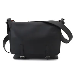 美品 ロエベ LOEWE ミリタリー メッセンジャー ショルダー バッグ