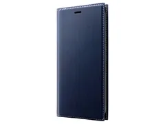 【新品】LEPLUS iPhone 11 薄型PUレザーフラップケース「PRIME」 ネイビー [LP-IM19PRINV] (10日間保証）のサムネイル