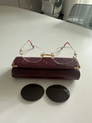 カルティエ メガネ GOLDテ クリア 透明 レンズ + ティント レンズのサムネイル