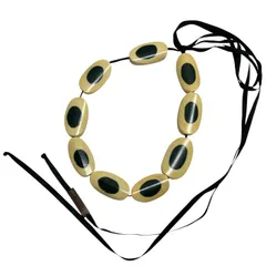 MARNI/マルニ/リボンネックレス/イエロー×グリーン/FB4603のサムネイル