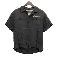 【現状渡し品】 THE FLAT HEAD ザフラットヘッド CADILLAC RANCH RAYON S/S BOWLING SHIRT キャデラックランチ レーヨン ボーリングシャツ 半袖 【145-260715-as-04-izu】のサムネイル
