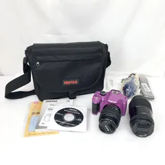 【中古】PENTAX ペンタックス K-X パープル  レンズ/かばんセット　　M80715-3のサムネイル