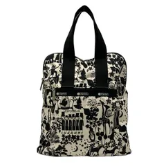 LESPORTSAC(レスポートサック) リュックサック美品  - 黒×白のサムネイル