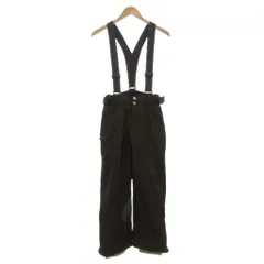 デサント DESCENTE 美品 LAXING INSULATED PANTS スキーパンツ 中綿 11 茶 ブラウン サスペンダー付き ECF007 /TQのサムネイル