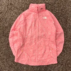S THE NORTH FACE ザノースフェイス ピンク パータン ウィンドブレーカー ジャケットのサムネイル