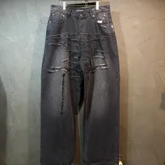 23FW Y PROJECT ワイ・プロジェクト パリ ベスト パッチ デニムパンツのサムネイル