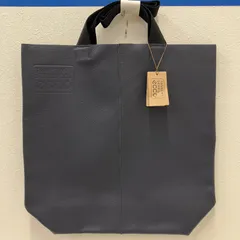 Y5554　【美品】　ecco　エコー　タグ付き　TANNERY SERISE 00!　レザー　牛革　ネイビー　紺　大きめ　大容量　レディース　メンズ　ユニセックスのサムネイル
