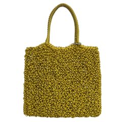 美品】アンテプリマ ワイヤーバッグ マットイエロー - メルカリ