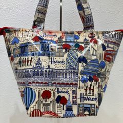 ハロッズ ロンドンプリティーシティー コットン トートバッグ S - メルカリ