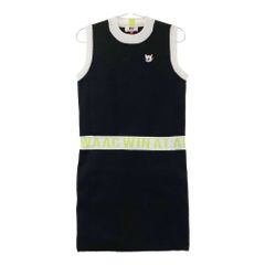 WAAC ワック】美品♡ノースリーブニットワンピース ブラック サイズ1