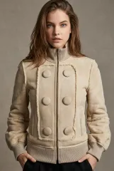 FENDI フェンディ SpeepSkin Shearling ジップアップ ジャケットのサムネイル