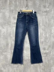 rienda リエンダ フレア ハイウエスト デニムパンツ size25/青 ■■ レディースのサムネイル