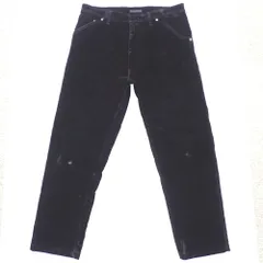 ID109292 プラダ パンツ ベルベットベロアストレートパンツ ルーズフィット GEP403 S000 12H0 ＃S ブラック系 メンズ PRADA 中古のサムネイル