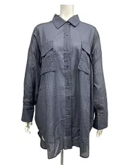 【新古品】【未使用】ROSIEE ロージー トップス シャツ コットン グレー系 レディース＿S13＿＿セルモアから出品＿s-0759-r13のサムネイル