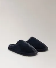 マンゴ レディース シューズ サンダル MANGO Womens Stitching Detail Clogs Night Blue ブルーのサムネイル