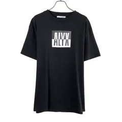 ALYX VISUAL ロゴプリントTシャツ XL ブラック  【値下げ交渉歓迎】のサムネイル