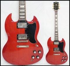 ☆BURNY RSG-65 CH '63 MODEL 80年代 日本製 国産SGモデル ブラック