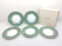 26g-769k【中古】Noritake ノリタケ　HANARINSU ハナリンス　プレート　ケーキ皿　18cm　5枚セットのサムネイル