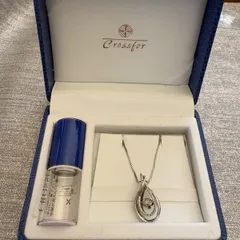 【美品】Crossfor クロスフォー　ダンシングストーンネックレス　スコープ・箱付きのサムネイル