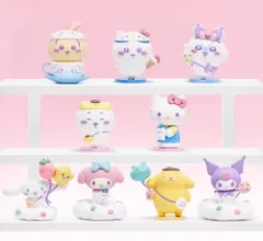 【海外限定】 サンリオxちいかわコラボオフィシャルライセンスフィギュア 9種 minisoのサムネイル