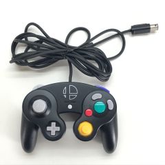 動作確認済】任天堂 純正 GCコントローラー スマブラブラック 滑り止め