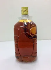 【未開栓/古酒】希少 SUNTORY WHISKY サントリー ウイスキー 角瓶 取っ手付き ガラス 旧ボトル 1920ml 43% ラベル剥がれ   K0715のサムネイル