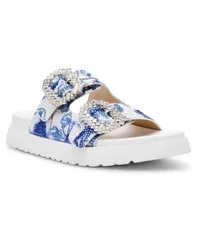 ベッツィジョンソン レディース シューズ サンダル フラワー柄 フラワー Betsey Johnson Womens Matie Floral SlipOn Evening Sandals Whiteのサムネイル